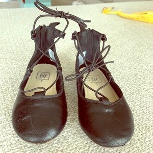 Black Ballet Flats- Toddler Girl